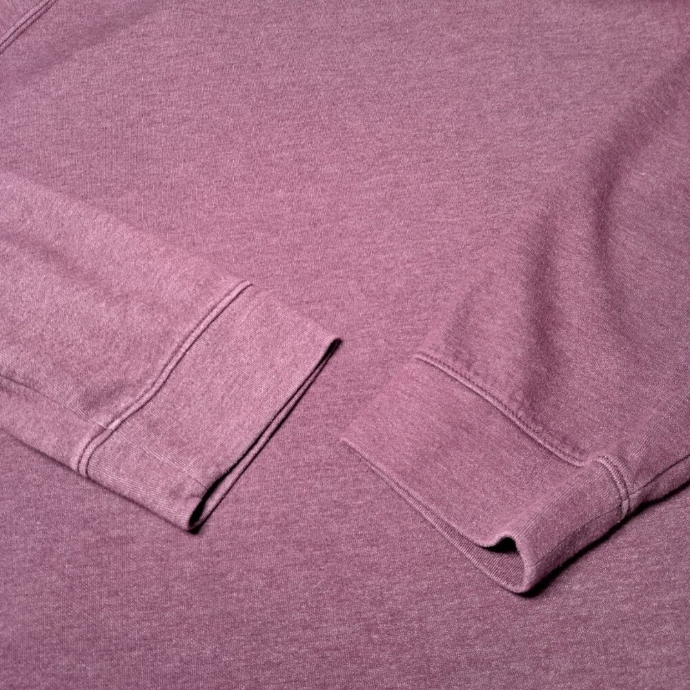 GAP Shirt Women XXL Hooded Raglan Long Sleeve Plum Purple Athleisure Activewear - Picture 9 of 10